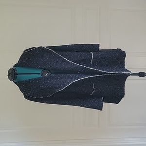 Max Studio jacket sz 1x black and white